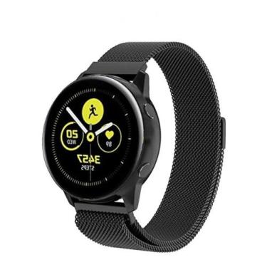 Imagem de Pulseira Milanese Para Galaxy Active r500 e Active 2 40mm/44mm - Preto