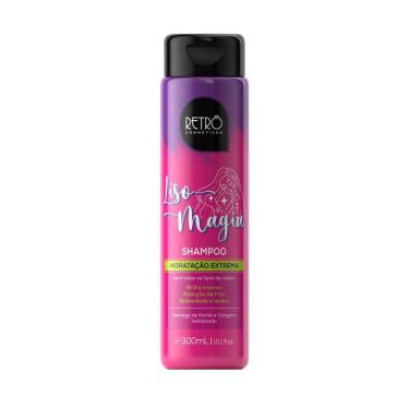 Imagem de Shampoo Retrô Cosméticos Hidratação Extrema e Brilho Liso Magia  - 300mL