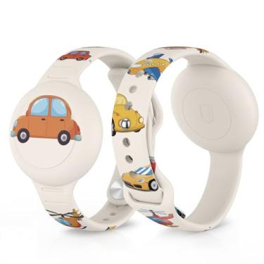 Imagem de Vancle Pulseira para crianças, à prova d'água, com desenho animado, ajustável, antiperda, para bebês, meninos e meninas, idosos (Starlight)