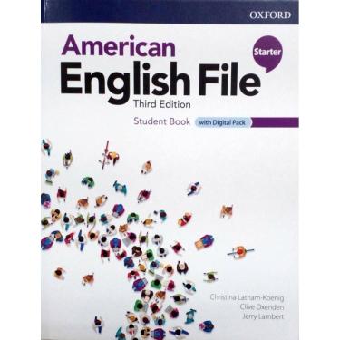 Imagem de American English File Starter Sb With Digital Pack - 3Rd Ed