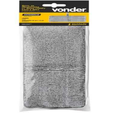 Imagem de Refil De Microfibra Para Rodo Mop Lava E Seca Vonder