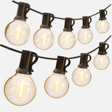 Imagem de Varal de Luz, Varal de Luzes Area Externa, Luzes de Corda para Iluminação Externa, LâMpadas Decorativas Festivas 110 V/220 V, (15 lâmpadas (não luzes de),220V)