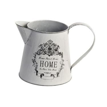 Imagem de Ｂｅｓｇａ Vaso de Ferro Fundido Decorativo para Mesa, Arranjos Florais em Estilo Retrô para Quarto E Prateleira. Compre Decoração para Casa.