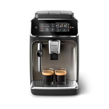 Imagem de PHILIPS Máquina de café expresso totalmente automática série 3300-5 bebidas, tela sensível ao toque intuitiva, espumador de leite clássico, SilentBrew, moedor 100% de cerâmica, filtro AquaClean.