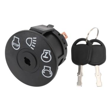 Imagem de Zerodis Interruptor de Ignição do Trator Substituição Cortador de Grama Peças de Reposição Interruptor de Ignição de Liga de Metal Com 2 Chaves para Cortador de Grama Cub Cadet 7251741 de do Trator