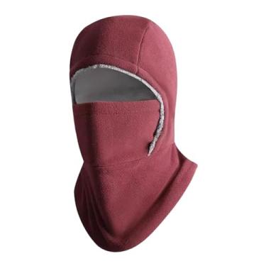 Imagem de Aymzbd Gorro Balaclava de Inverno para Esqui, Snowboard, Patinação e Ciclismo, Vermelho
