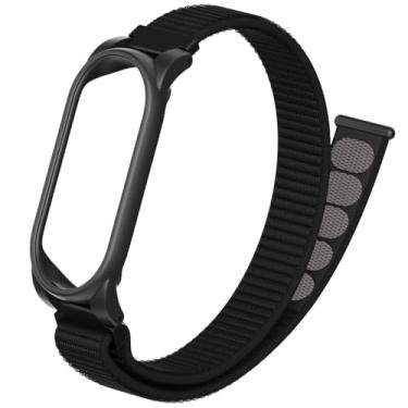 Imagem de Hexasider Pulseira de nylon + capa protetora compatível com pulseira Plaud NotePin AI, capa de substituição macia atualizada para acessórios PlaudNote Pin feminino e masculino