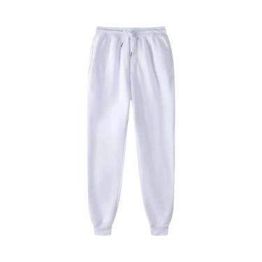 Imagem de Calças De Moletom Masculinas plus Size S-3XL Com Cintura Elástica, Jog