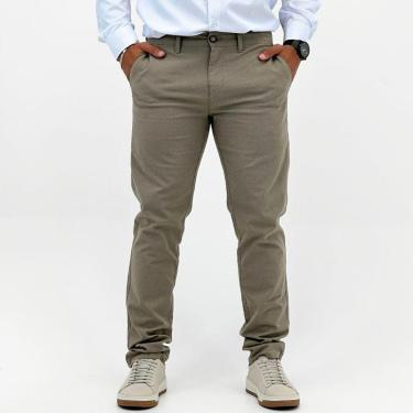 Imagem de Calça Ogochi Esporte Fino Slim em Sarja Masculina-Masculino