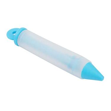 Imagem de GLOGLOW Caneta de Ferramenta de Tubulação Com 4 Bicos, Ferramenta de Decoração de Bolo de Qualidade Alimentar, Design Fácil de Limpar, Perfeita para Personalizar Sobremesas Decoração de Silicone Nan