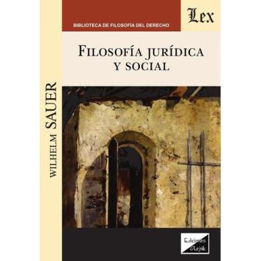 Imagem de Filosofía jurídica y social - Ediciones Olejnik