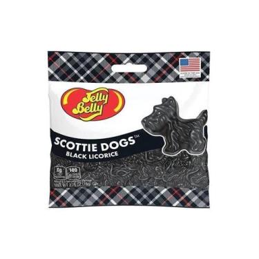 Imagem de Bala Jelly Belly Licorice Bdog Black - Alcaçuz 77G