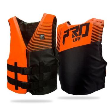 Imagem de Colete Salva Vidas Homologado Marinha Prolife N1, M (De 35kg a 55kg), 