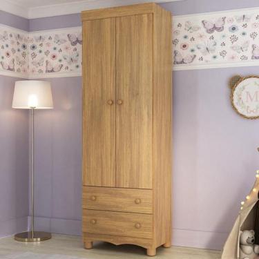 Imagem de Guarda-roupa Infantil 62cm 2 Portas e 2 Gavetas Dengo Multimóveis MP44