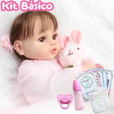 Imagem de Bebê Reborn Menina Silicone Fio a Fio Pronta Entrega - Cegonha Reborn 