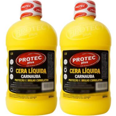 Imagem de Cera Automotiva Restauradora de Pintura Carnaúba Protec - 2 Unid