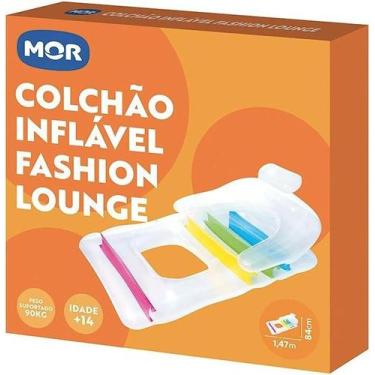 Imagem de Boia Inflavel Colchão Fashion Lounge Mor  90kg