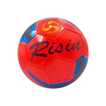 Imagem de Bola de Futebol Inflável Risin, Vermelho