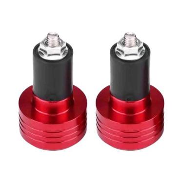 Imagem de Par De Plugues De Equilíbrio Para Guidão De Motocicleta 22mm Alumínio 