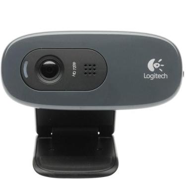 Imagem de Web Cam Usb Hd 720P C270 Com Microfone Preto Logitech