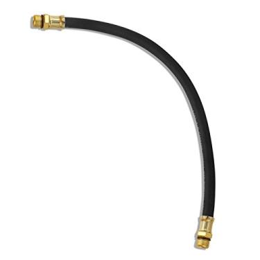 Imagem de ZHONG AN Ferramentas de reparo de roda de pneu - bomba de ar de pneu tampa de válvula de haste de pistola de latão mandril de travamento de pneu para pressão de pneu Matin preto ZAT060