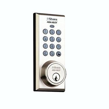 Imagem de Fechadura Digital Silvana Smart Lock Sdd 114 Niquelado