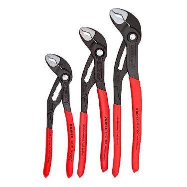 Imagem de Ferramentas KNIPEX – Conjunto de 3 peças de alicates de cobra (7, 10 e 12) (002006US1)