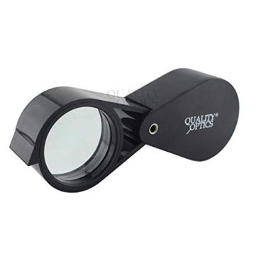 Imagem de Quality Optics Lupa de bolso estilo lupa dobrável para joalheiros dos EUA