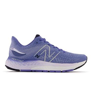 Imagem de New Balance Fresh Foam X 880 V12 feminino, Ar noturno/libra/céu noturno, 7 Wide