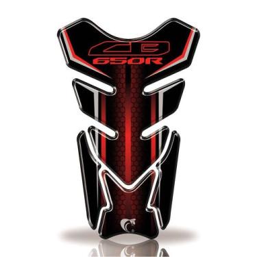 Imagem de Protetor De Tanque Adesivo Moto Honda CB 650R VERMELHO - Cobra Motopar