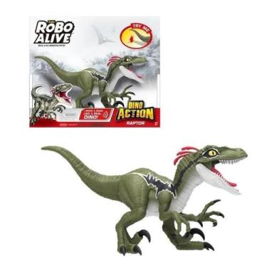 Imagem de Robo Alive - Dino Action - Raptor Candide 1109, Colorido, Dinossauro