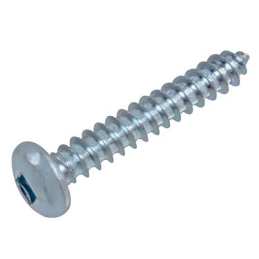 Imagem de The Hillman Group 126213 Parafuso de chapa metálica quadrada de cabeça de panela de zinco 10 x 3/4 (pacote com 60)