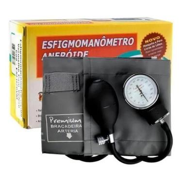 Imagem de Esfigmomanometro Aneróide Cor Grafite Premium Cor Cinza