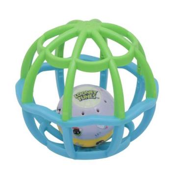 Imagem de Bola De Atividades Para Bebê C/ Som E Luz Chocalho Sensorial - Mili Mu