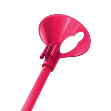 Imagem de Kit Suporte para Balão 33cm - Pink - 10 Unidades - KLF Festas