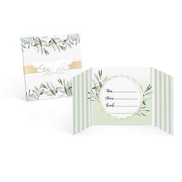 Imagem de Convite - Festa Batizado 2- 08 unidades - Cromus - Rizzo Festas - Crom