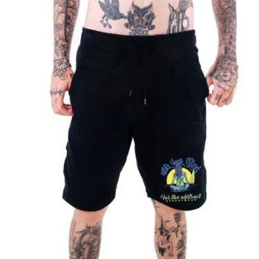 Imagem de Bermuda Moletinho Masculina‎ Abstract Verão For The Streetwear Mode-Masculino