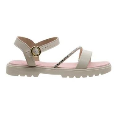 Imagem de Sandália Papete Infantil Menina Molekinha 2344.129 Branca-Feminino