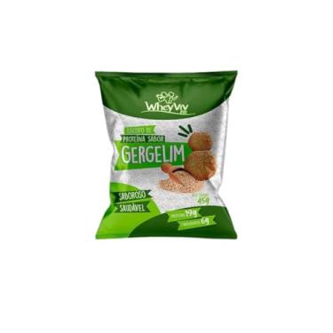 Imagem de Biscoito Bolacha Gergelim Com Whey Protein 45g