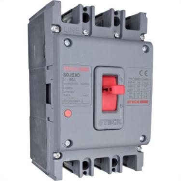 Imagem de Disjuntor Caixa Moldada Trip 80A Steck