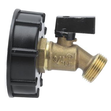 Imagem de Adaptador de Tanque Joyzan IBC, Torneira de Latão de água de Galão Válvula de Torneira de Mangueira de Jardim G3/4 Acessórios de Rosca Grossa Recipientes Ton Barris Torneira