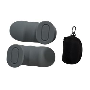 Imagem de kowaku Ginásio para levantar luvas de treino de ginástica de levantamento de peso Proteção à mão de silicone Greias de ginástica robusta para exercícios de, Cinza