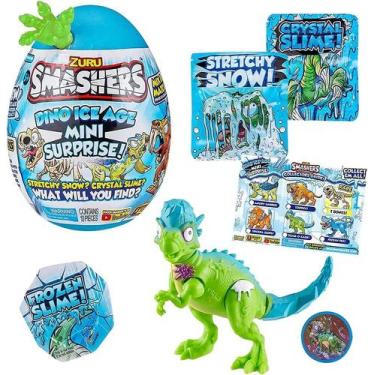Imagem de Smashers Ovo Dino Ice Surpresa Médio - Cores sortidas - FUN