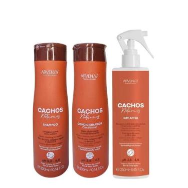 Imagem de Kit Arvensis Professional Cachos Naturais - Shampoo 300ml + Condiciona