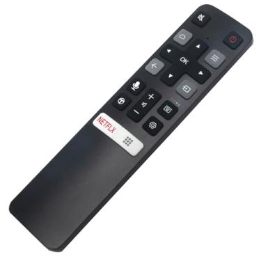 Imagem de Controle remoto de substituição QRC802V adequado para TCL TV 50P8 65P8 43T8 50T8 55T8 65T8 55C8 43P8 65C8 65P8E 65P8S 50P8S 55P8S 43P8B 43P8E 32S6000 A 32P3 0S 40S65A 49P30FS 43P30FS 43S6500 32S6500S