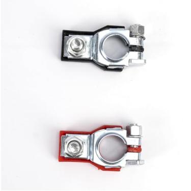 Imagem de Rldym Conjunto de conectores de terminal de bateria positivo e negativo 90982-05035 e 90982-06022 para Nissan Infiniti Toyota Lexus, número de substituição 92199463 e 92199462, 243407F000 e 2