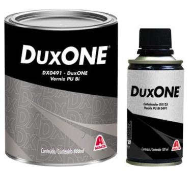 Imagem de Kit Verniz PU Bi-Componente 900ml 0491 - Duxone