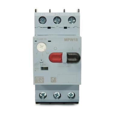 Imagem de Disjuntor 6,3A a 10A Motor Weg MPW de Tripolar MPW18