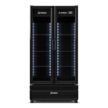 Imagem de Cervejeira Imbera Porta De Vidro Full Black 810L CCV480 220V