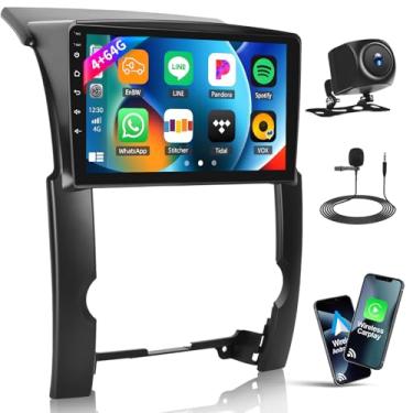 Imagem de [4+64G] Android 15 estéreo para carro Kia Sorento 2009-2012 com carro sem fio e Android Auto, rádio de carro de 10,1 polegadas com link espelhado Bluetooth FM/RDS WiFi GPS EQ DSP SWC